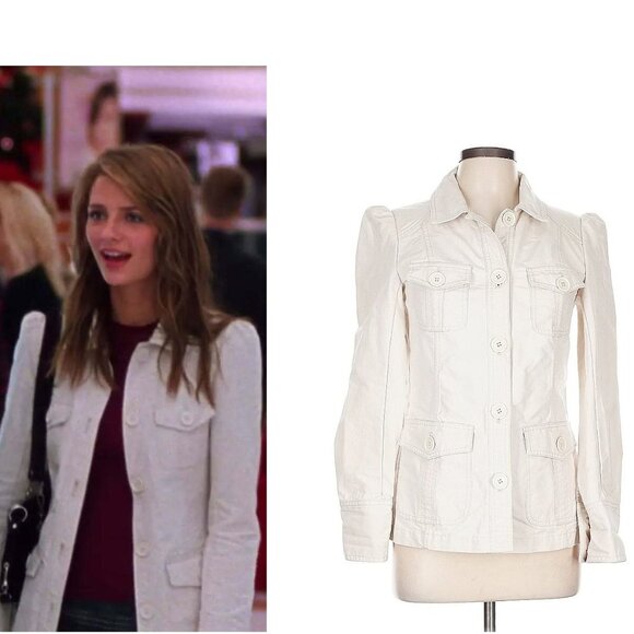 ASO THE OC MARISSA COOPER Safari Jacket Y2K EUC RARE - Picture 1 of 8